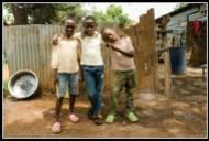 Kids of the neighbour hood in Bukoto, Kampala.