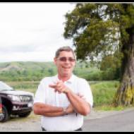 Peter Rewi points out the ....... at Papawai
